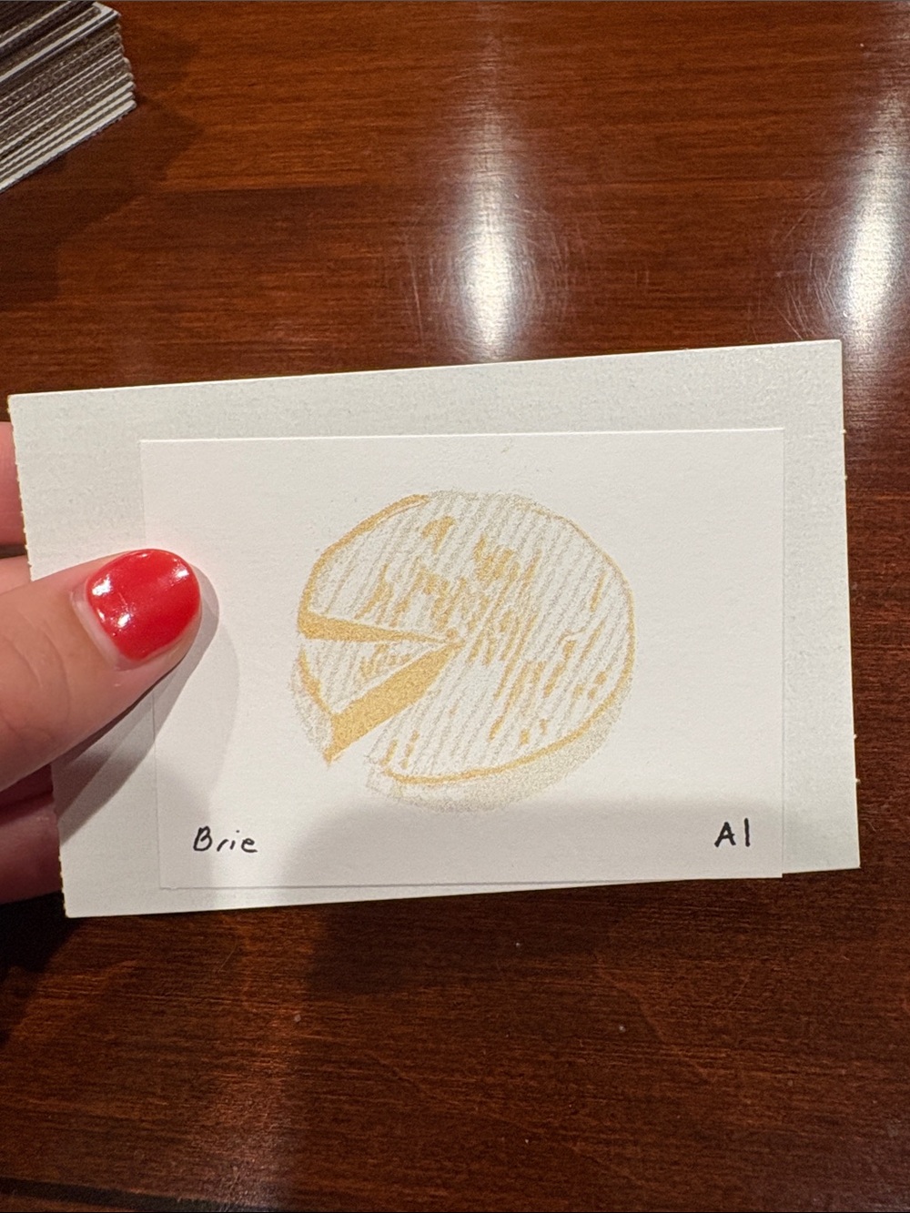 Anastasia inciardi mini print - Brie